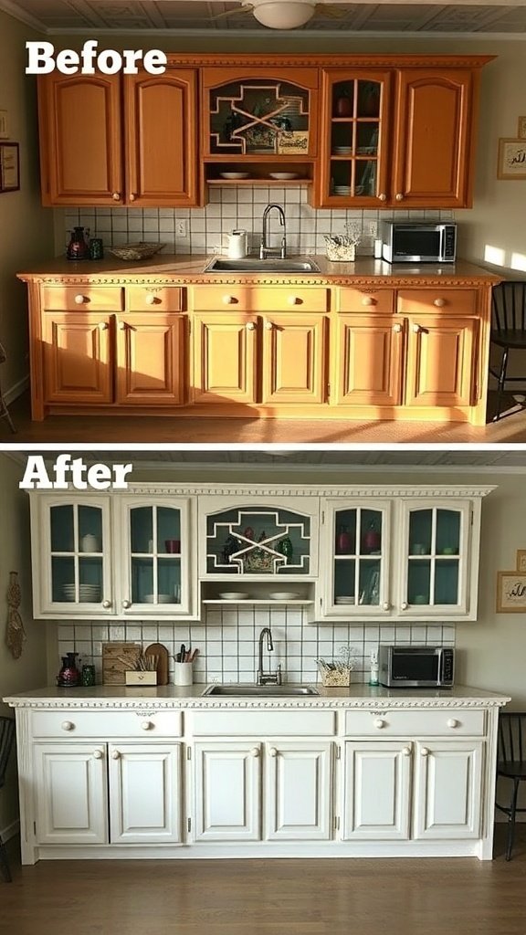 Stunning Ideas for Painted Kitchen Cabinets