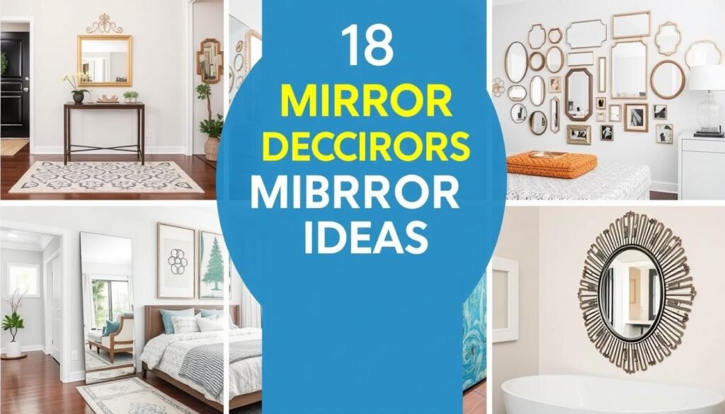 A beautifully decorated home showcasing various mirror decorating ideas throughout different rooms A beautifully decorated home showcasing various mirror decorating ideas throughout different rooms