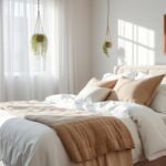 Beautifully styled bedroom with layered textures, ambient lighting, and personalized room decor bedroom elements