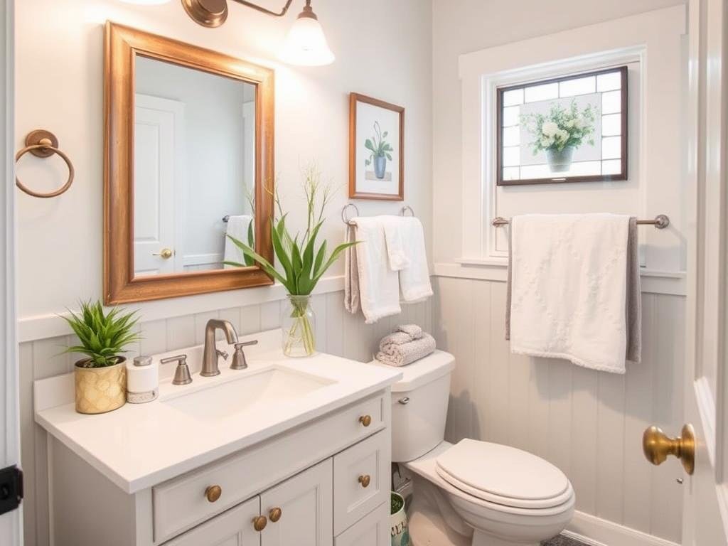 Budget-friendly small bathroom remodel with affordable updates and DIY elements Budget-friendly small bathroom remodel with affordable updates and DIY elements