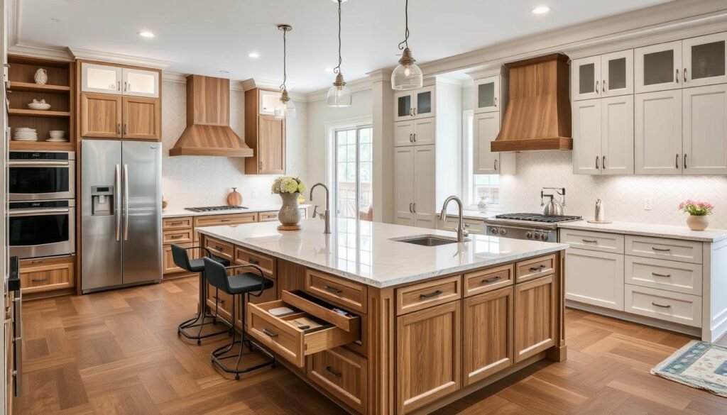 Multifunctional kitchen island with seating and storage Multifunctional kitchen island with seating and storage