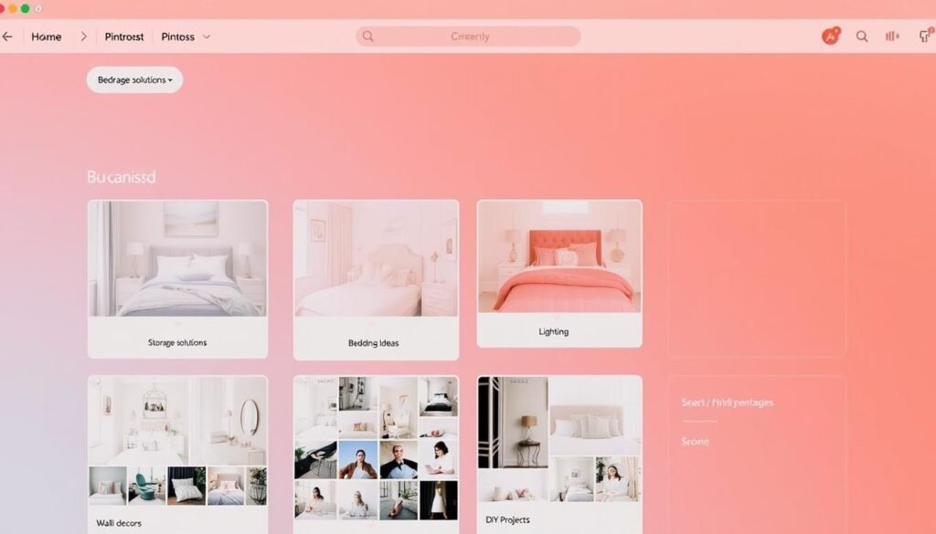 Pinterest board organization for bedroom decor ideas with categorized sections Pinterest board organization for bedroom decor ideas with categorized sections