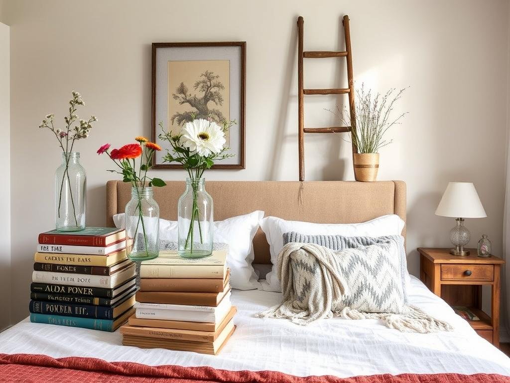 Repurposed household items as aesthetic decor Repurposed household items as aesthetic decor