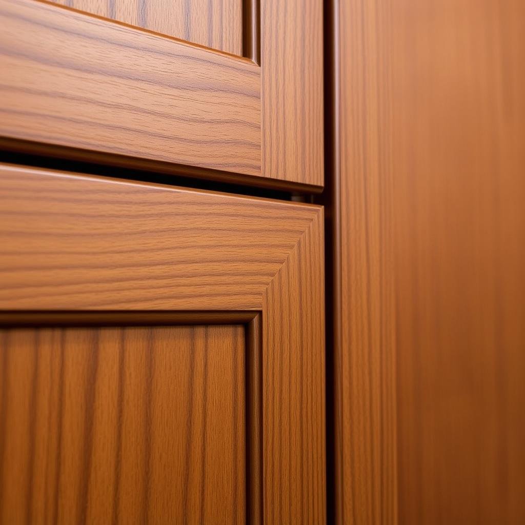 Rich wood elements in 2026 kitchen trends showing natural grain patterns and warm tones Rich wood elements in 2026 kitchen trends showing natural grain patterns and warm tones