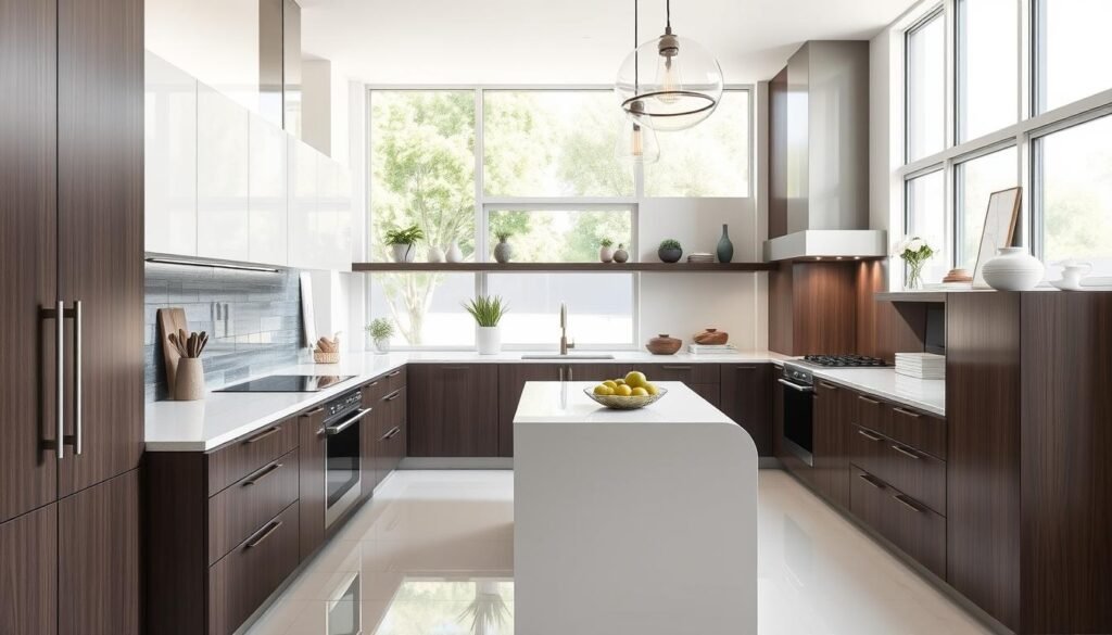 Stunning modern kitchen combining multiple design elements discussed in the article Stunning modern kitchen combining multiple design elements discussed in the article