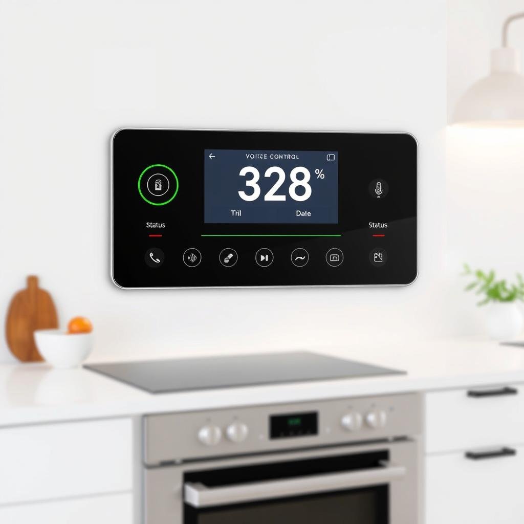 Voice-controlled kitchen system with integrated smart assistant for 2026 kitchen trends Voice-controlled kitchen system with integrated smart assistant for 2026 kitchen trends