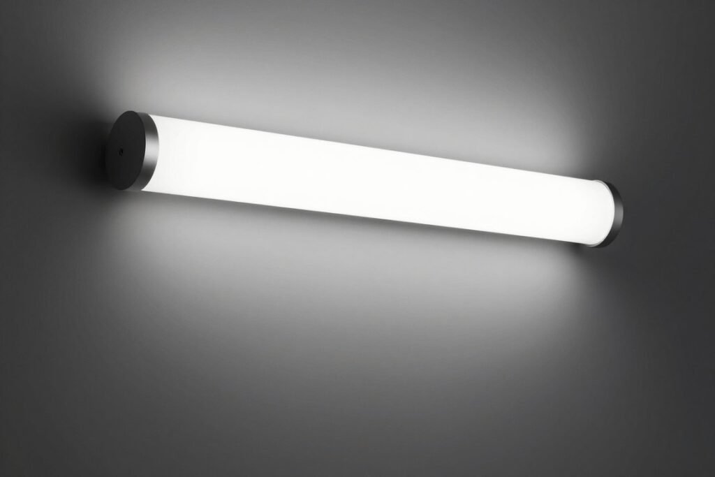 Budget-friendly bathroom vanity lighting option