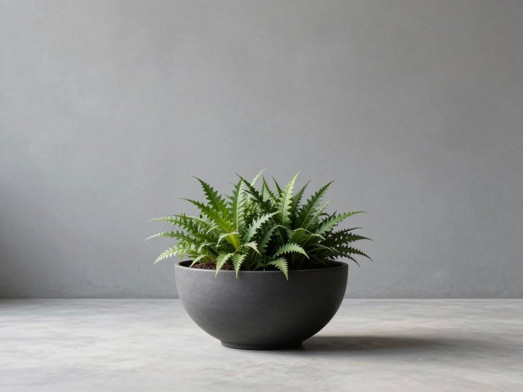 High-quality focal point in a minimalist modern landscape