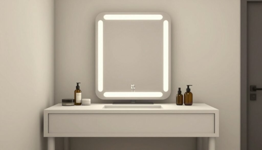 Modern minimalist vanity design recreated in Bloxburg Modern minimalist vanity design recreated in Bloxburg