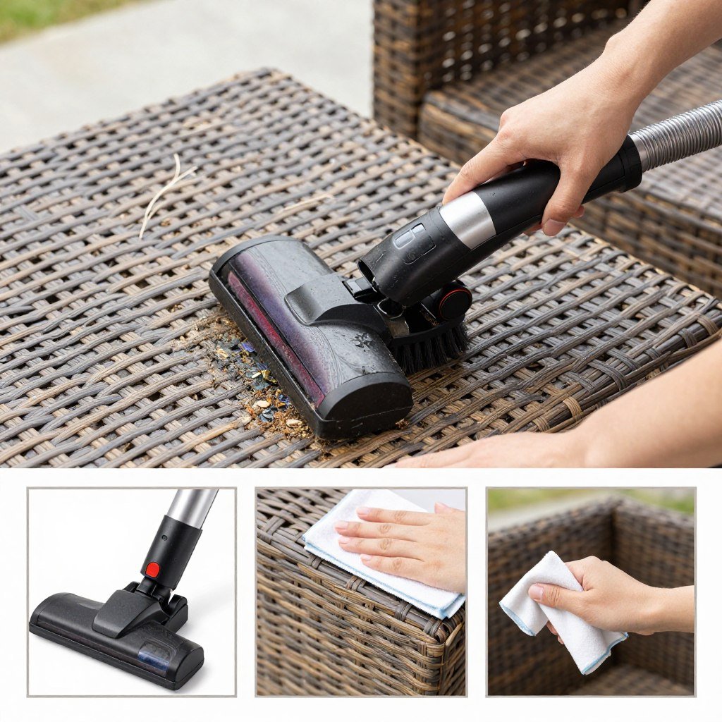 Proper cleaning techniques for wicker patio furniture Proper cleaning techniques for wicker patio furniture
