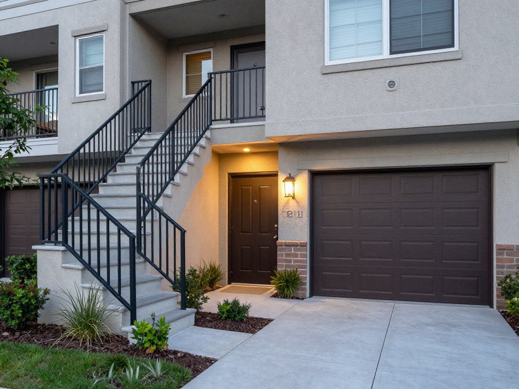 Access and privacy considerations for garage living quarters