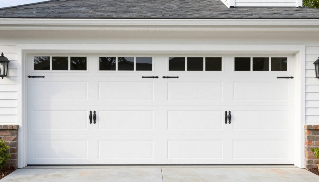 Carriage house style garage doors