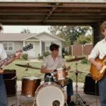 Classic garage band from the 1960s with vintage instruments and equipment