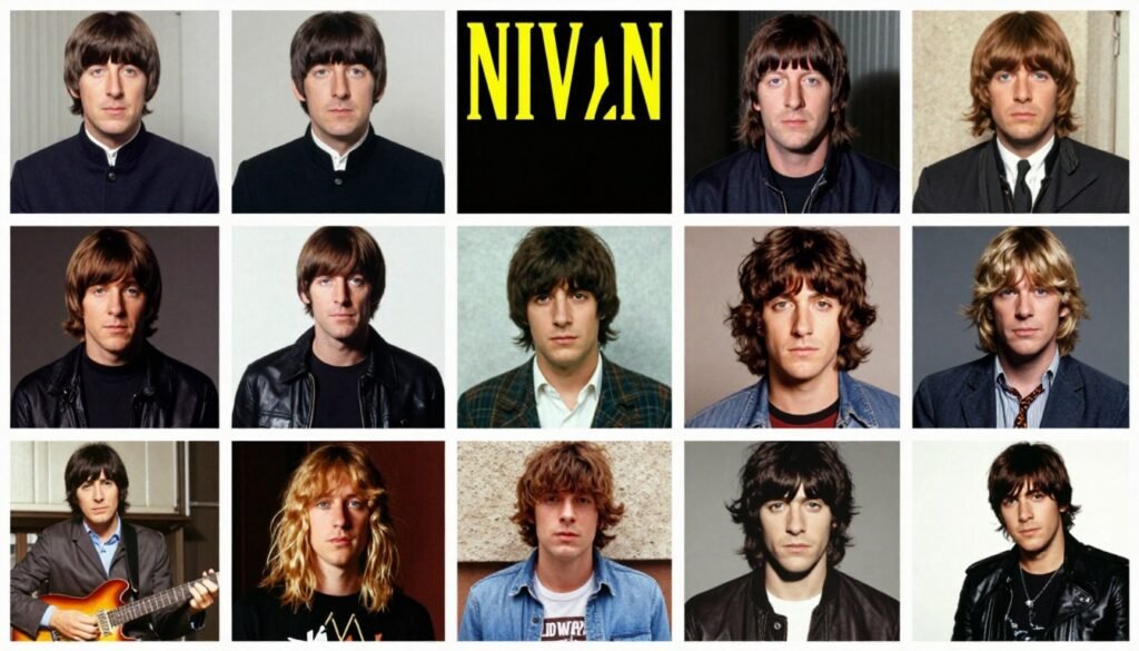 Collage of famous bands that started as garage bands