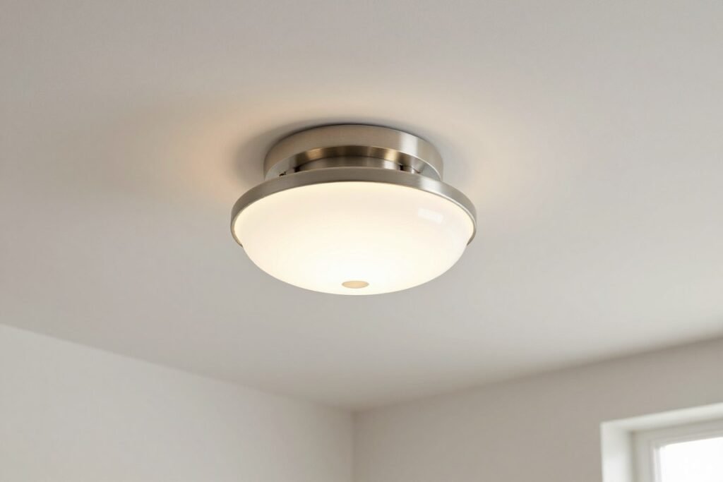 Flush mount ceiling light in small kitchen Flush mount ceiling light in small kitchen
