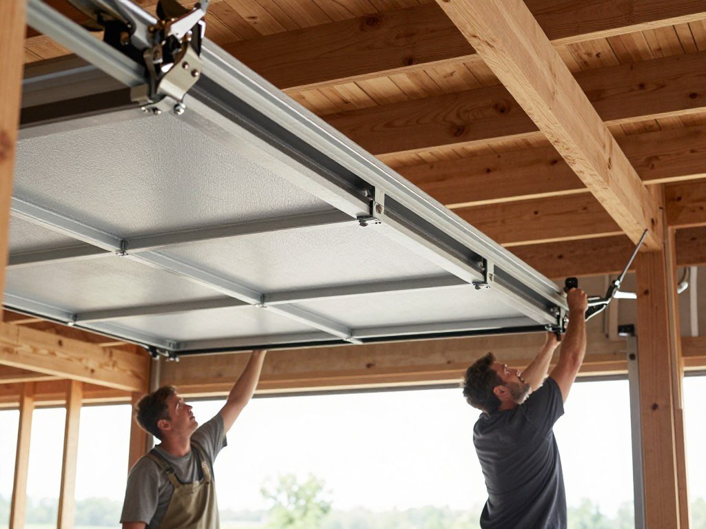 Installing doors and windows in a pole barn garage