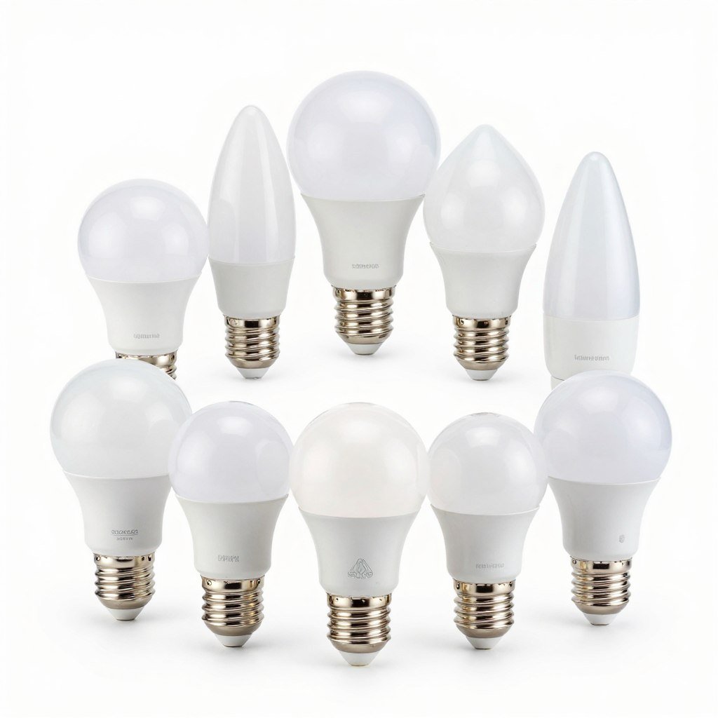 Smart light bulbs that can be controlled via app or voice commands