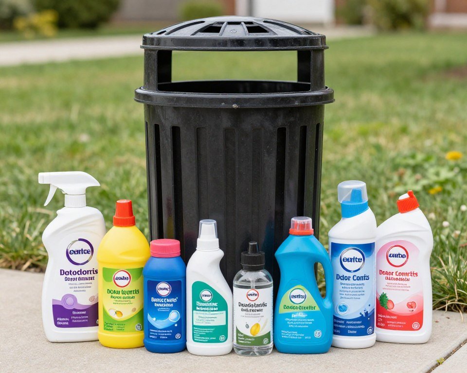 Commercial bin deodorizer products