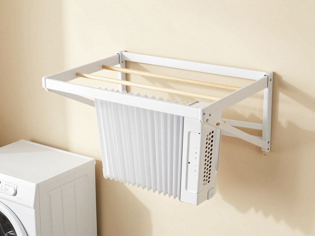 accordion wall drying rack