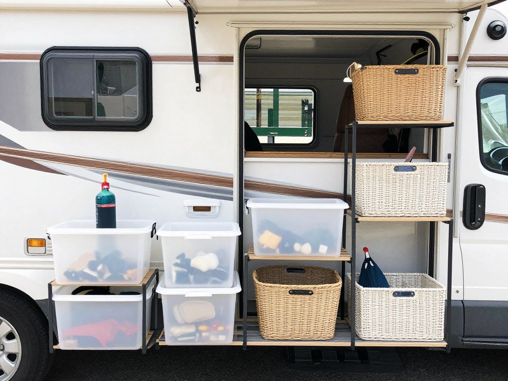 affordable diy rv storage solutions using household items