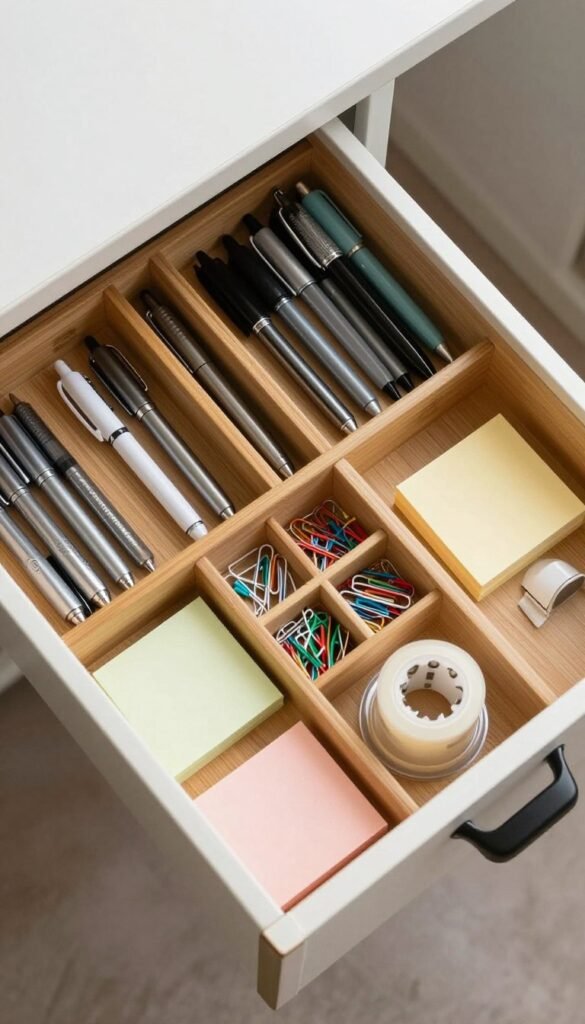 desk drawer organization with office supply dividers desk drawer organization with office supply dividers