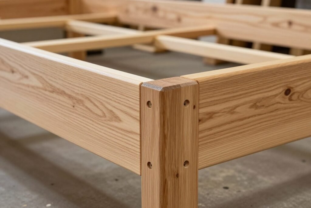 hardwood frame construction for sofa bed