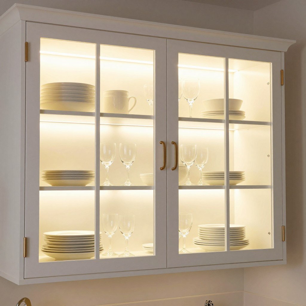 interior cabinet lighting illuminating glass-front cabinets interior cabinet lighting illuminating glass-front cabinets