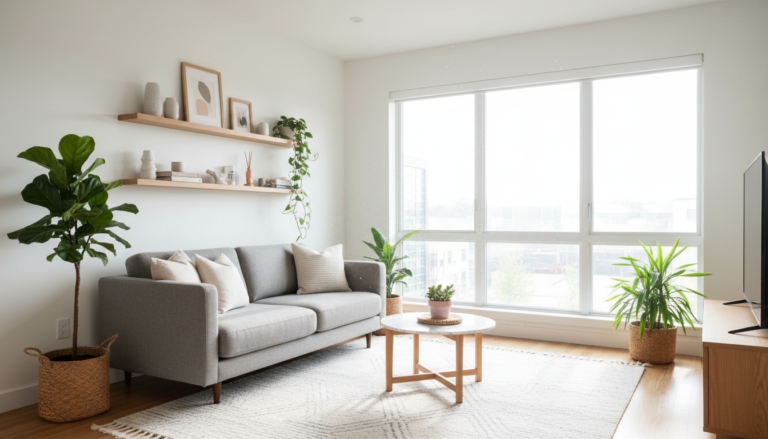 modern living room designs small spaces featuring minimalist furniture and natural light