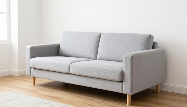 modern sofa bed for small spaces in compact living room