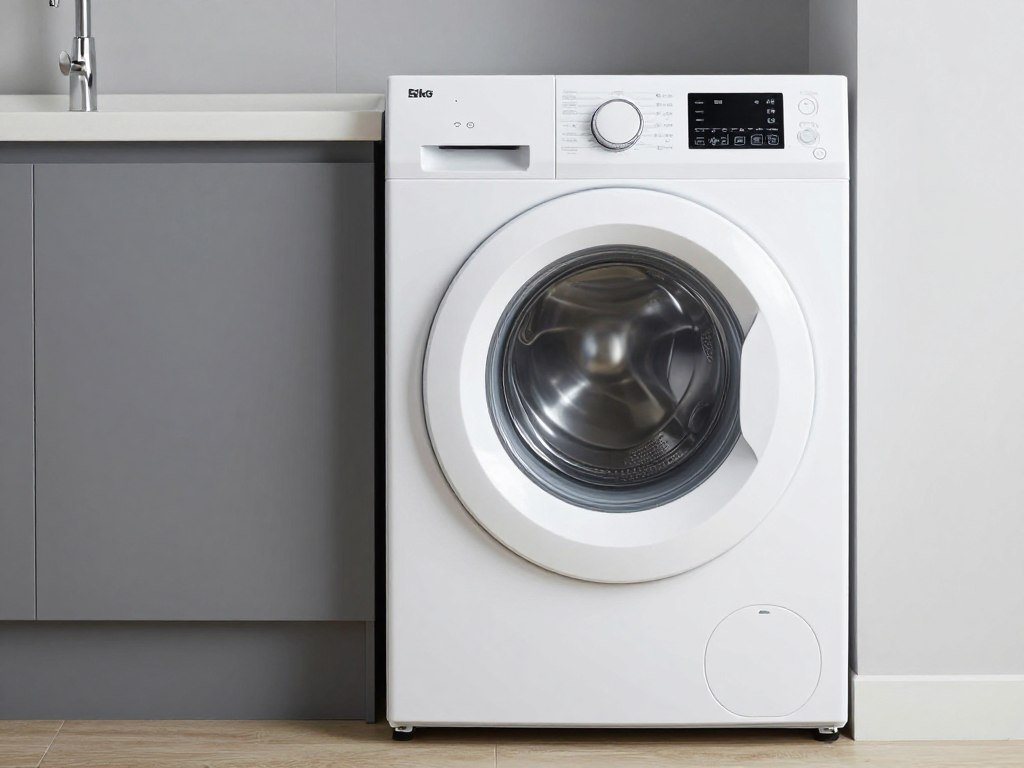 modern stackable washer and dryer units with front loading design