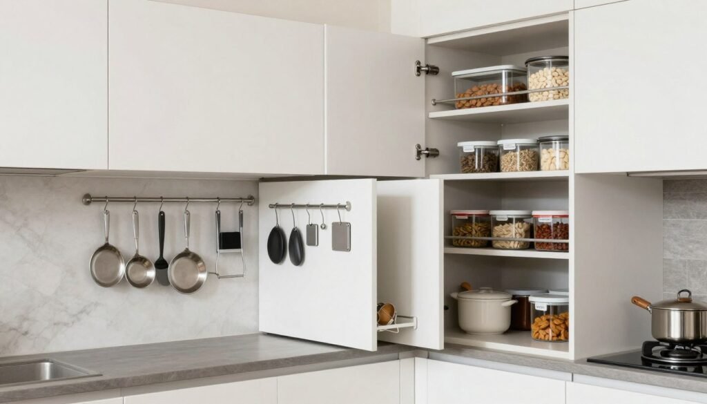 organized small kitchen with storage solutions and space-saving ideas organized small kitchen with storage solutions and space-saving ideas