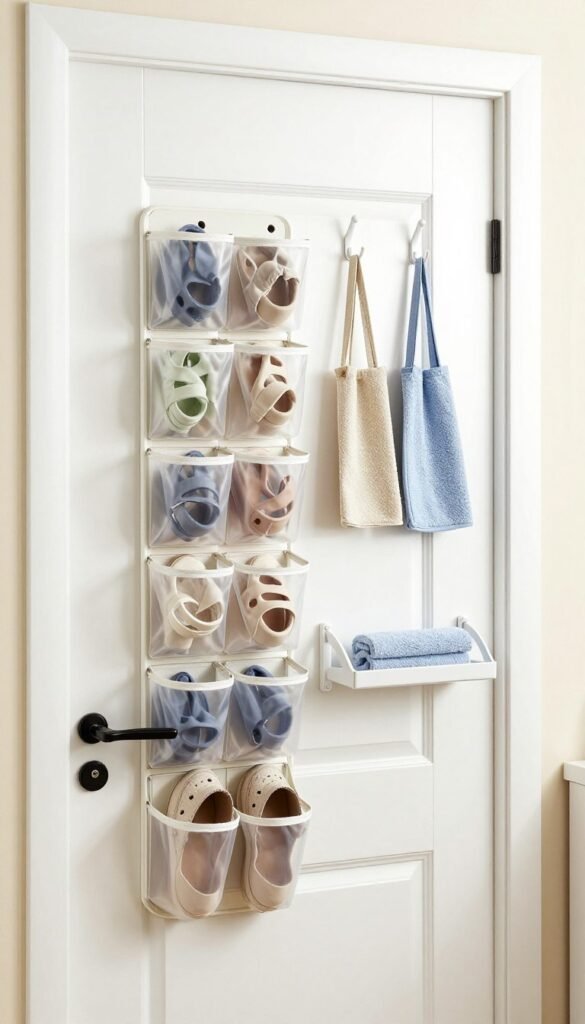 over-door organizers with storage pockets and hooks over-door organizers with storage pockets and hooks