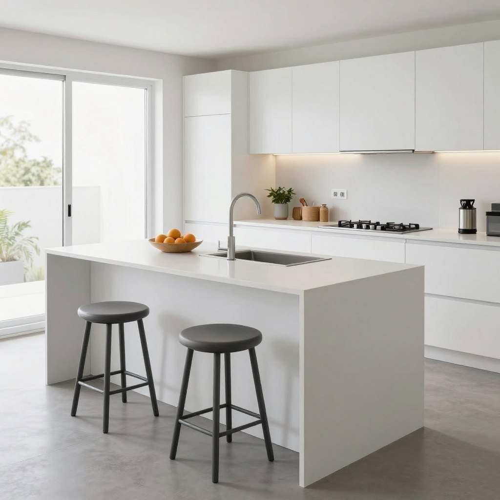 peninsula overhang with knee space for stool seating peninsula overhang with knee space for stool seating