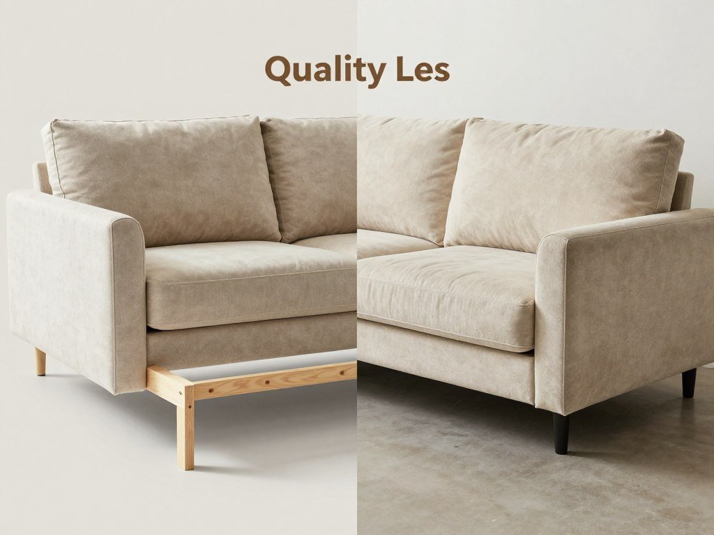 quality construction vs cheap sofa bed comparison