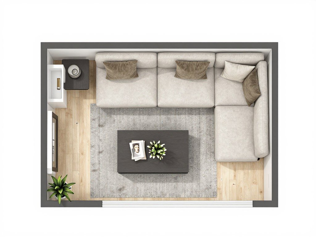 small living room furniture arrangement maximizing floor space