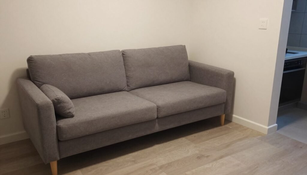 sofa bed too large for small room