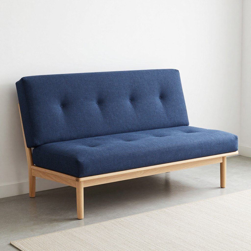 standard futon sofa bed compact design