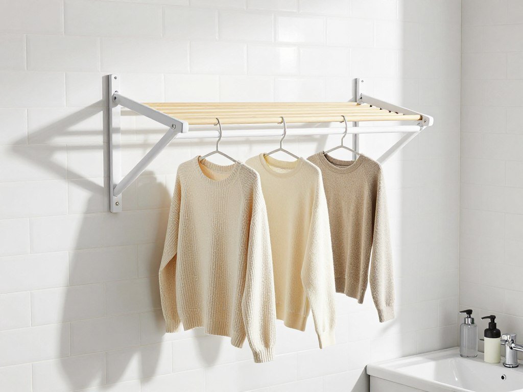 wall mounted folding drying rack with delicate clothes hanging wall mounted folding drying rack with delicate clothes hanging