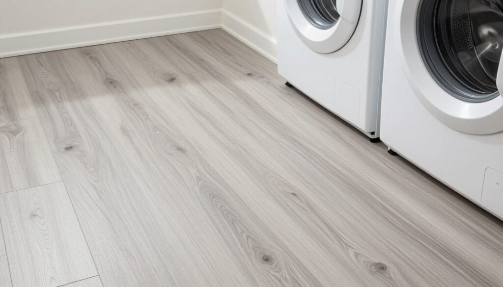 waterproof basement laundry room flooring options