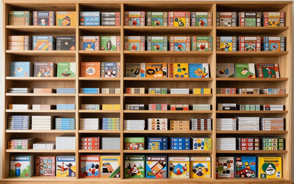 well maintained board game collection long term