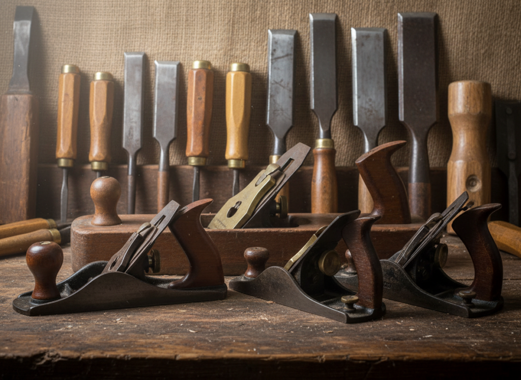 Vintage hand tools in good condition
