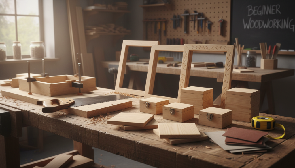 beginner woodworking projects and basic tools
