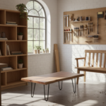 DIY Wood Projects Furniture: 40+ Easy Build Ideas diy wood projects furniture workshop with various completed wooden furniture pieces