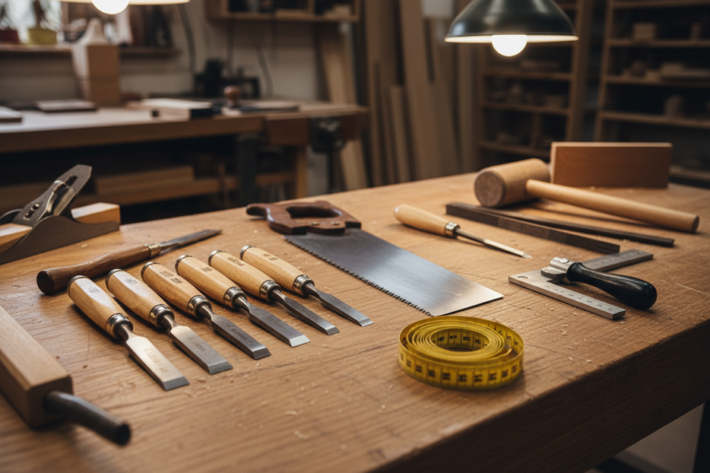 essential woodworking tools for craft projects
