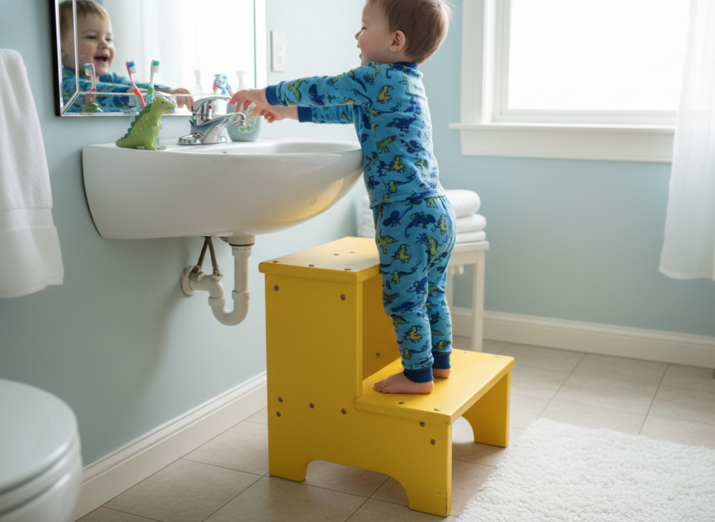 small wooden step stool for children small wooden step stool for children