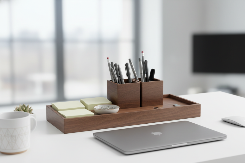 wooden desktop organizer with multiple compartments wooden desktop organizer with multiple compartments